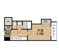 Luxe緑橋の間取り画像