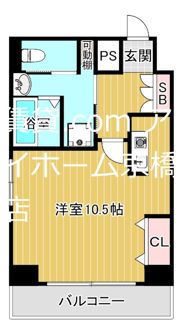 ラメゾンフジの間取り画像