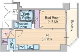 クレグラン北梅田の間取り画像