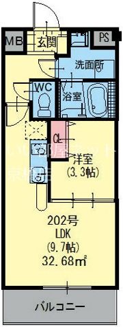 HCレジデンスの間取り画像