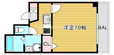 エリジオン伊藤の間取り画像