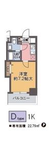 ラグゼ江戸堀の間取り画像