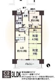 アメニティ江戸堀の間取り画像