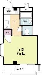 サンライフの間取り画像