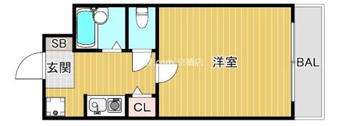 ベル・ビュー横堤の間取り画像