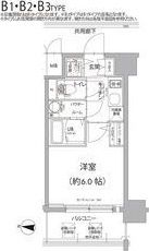エスリード大阪梅田リュクスの間取り画像