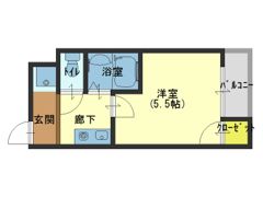 オーキッドコート玉造の間取り画像