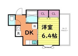 レジデンス緑橋の間取り画像