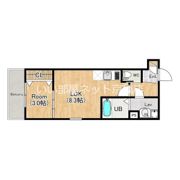 ジーメゾン姫島の間取り画像