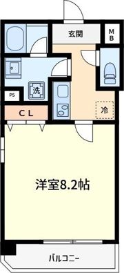 ラシーヌ阿倍野の間取り画像
