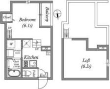 スカイフラット姫島の間取り画像
