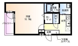 フジパレス山之内X番館の間取り画像