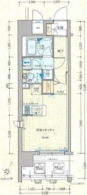 スワンズ大阪アクシオンの間取り画像