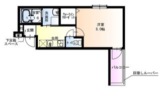 フジパレス鴻池新田II番館の間取り画像