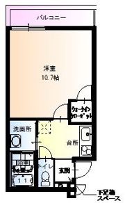 フジパレス吹田寿町III番館の間取り画像