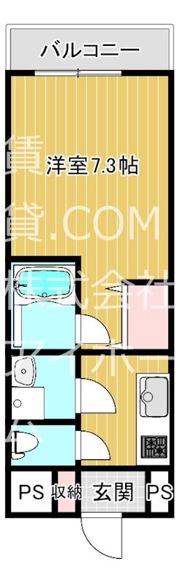 プロシード深江橋の間取り画像