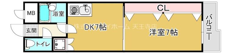 エイチ・ツ－・オー今川の間取り画像
