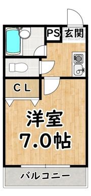 ウエストドリームの間取り画像