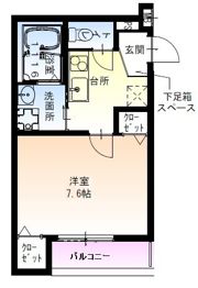フジパレス西三荘III番館の間取り画像