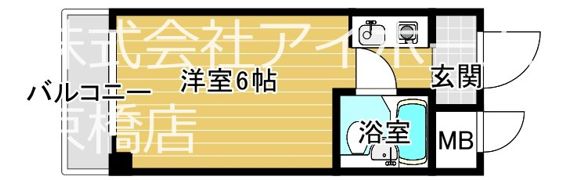 エムロード野江の間取り画像