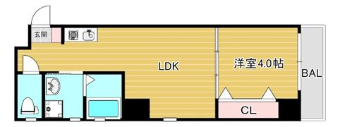LANDMARK鶴見の間取り画像