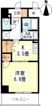 アネシス鶴見の間取り画像