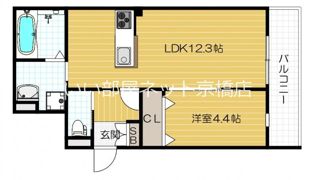 YOURMAISON TENMAの間取り画像