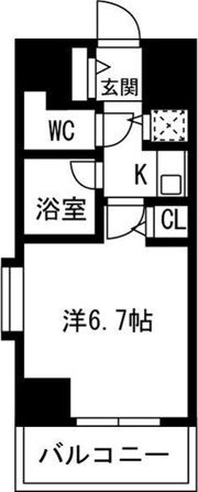 コスモプラザ新大阪の間取り画像