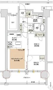 サンクレイドル天王寺の間取り画像