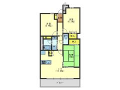 エル・セレーノ上本町レジデンスの間取り画像