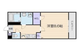 シャルマン緑橋の間取り画像