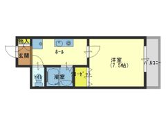 プリヴェ1号館の間取り画像