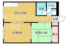 ラウンド東田辺の間取り画像