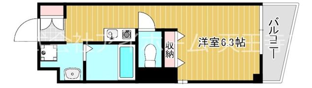 プライムタワー阿倍野40の間取り画像