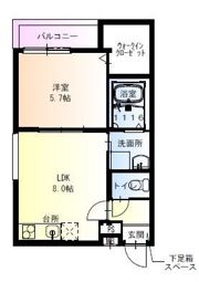 フジパレス上新庄駅北III番館の間取り画像