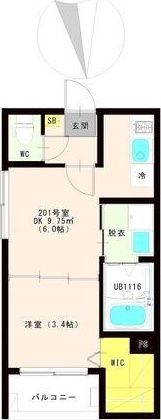 JIN Residence吹田の間取り画像
