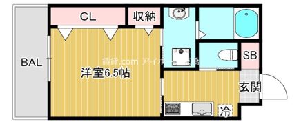 サンシャイン都島の間取り画像