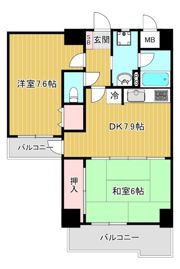 フォルム城東中央の間取り画像