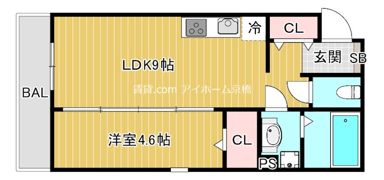 プルミエール蒲生の間取り画像