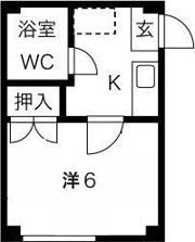 RHYTHM野江の間取り画像
