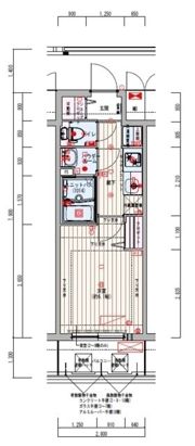 プレサンス THE TENNOJI 逢阪トゥルーの間取り画像