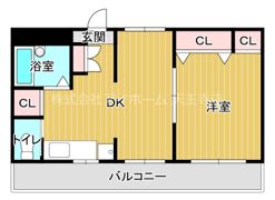 ドムール大倉（駒川）の間取り画像