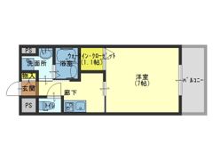 パークヒルズ玉造カルミアの間取り画像