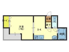 コンフォート真田山東の間取り画像