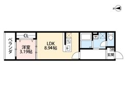 Valenti鶴見（ヴァレンティツルミ）の間取り画像
