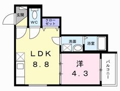 グラン コスモの間取り画像