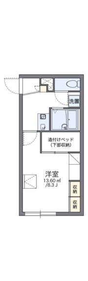 レオパレススズランの間取り画像