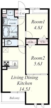 カシータ・ソルの間取り画像