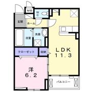 ハルカの間取り画像