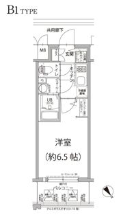 エスリード大阪プライムゲートの間取り画像